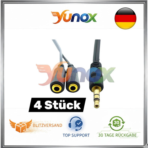 Aux kopfhörer 5mm - 4x, 3,5mm