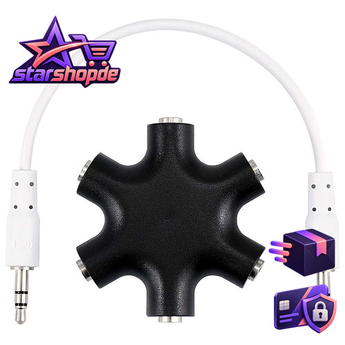 Audiosplitter fach - audiosplitter, 5-fach