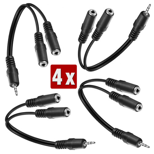Kopfhörer verteiler 3 - 4, 3.5