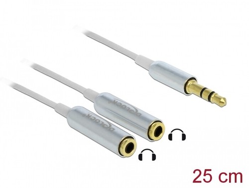 25cm kopfhörer splitter - 25cm, aux